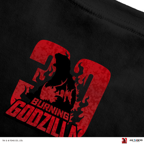 『ゴジラVデストロイア』30周年 シーンイラストTシャツ 1(呉爾羅)ブラック