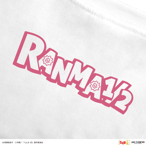 『らんま1/2』TVアニメ第2弾 ポップイラストTシャツ 2(早乙女乱馬 & シャンプー)