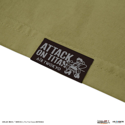 『進撃の巨人』TVアニメ 第11弾 シーンイラストTシャツ 2(エルヴィン&リヴァイ)