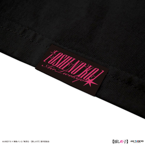 『【推しの子】』TVアニメ第2弾 モノトーンシーンイラストTシャツ 1(アイ)ブラック