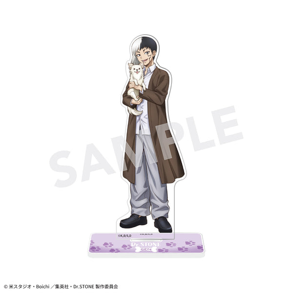 『Dr.STONE』アクリルスタンド with Dogs ver. あさぎりゲン