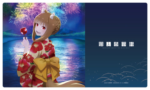 『狼と香辛料』ラバーマット ホロ(浴衣)
