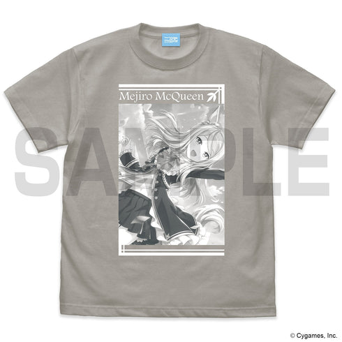 『ウマ娘 プリティーダービー』メジロマックイーン/『エース』として Tシャツ LIGHT GRAY【202405再販】