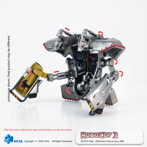 "Robocop 3" HIYA Exquisite Super Series 1/12 Scale Robocop Action Figure