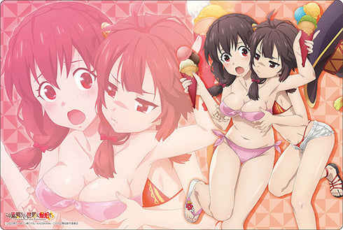 『この素晴らしい世界に爆焔を!』ブシロード ラバーマットコレクション V2 Vol.933『ゆんゆん&めぐみん』