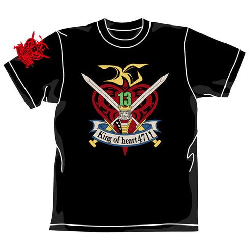 『機動武闘伝Gガンダム』キングオブハートTシャツ/BLACK【202405再販】