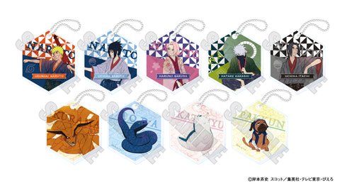 『NARUTO-ナルト- 疾風伝』きらきらアクリルキーホルダーコレクション 百物語ver.(全9種) BOX