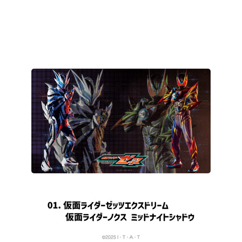 『仮面ライダーゼッツ』ゲーミングマウスパッド 01.仮面ライダーゼッツエクスドリーム / 仮面ライダーノクス ミッドナイトシャドウ