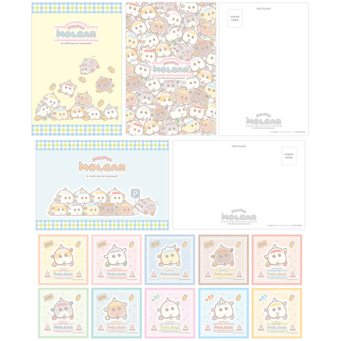 『PUI PUI モルカー DRIVING SCHOOL -DesignProduced by Sanrio-』ポストカード 3種&ステッカー 10種セット