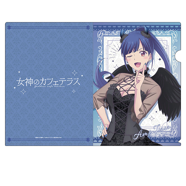 『女神のカフェテラス 』描き下ろしクリアファイル 鶴河秋水
