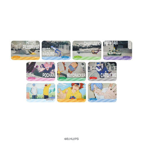 『オリジナルSK∞ エスケーエイト』トレーディング缶バッジ BOX(全10種)