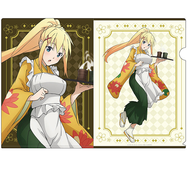 『この素晴らしい世界に祝福を!』描き下ろしクリアファイル ダクネス