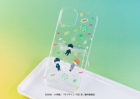 『モブサイコ100 III』全機種対応ハードタイプスマホケース(iPhone15Plus)