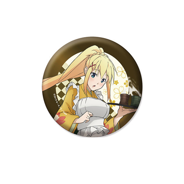 『この素晴らしい世界に祝福を!』描き下ろし缶バッジ ダクネス