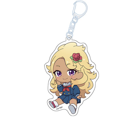 『終末トレインどこへいく?』ぺたん娘アクリルキーホルダー 久賀玲実