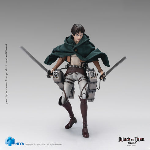 『進撃の巨人』HIYA Exquisite Basicシリーズ エレン・イェーガー 1/12スケール アクションフィギュア