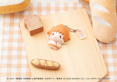 "Jujutsu Kaisen 0 × Sanrio Characters" Mascot Keychain 01. Yuta Okkotsu · Nyanii Nyunye Nyong