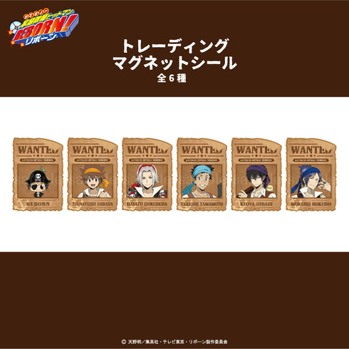 『家庭教師ヒットマンREBORN!描き下ろし パイレーツ衣装』トレーディングマグネットシールBOX(全6種)【202601再販】