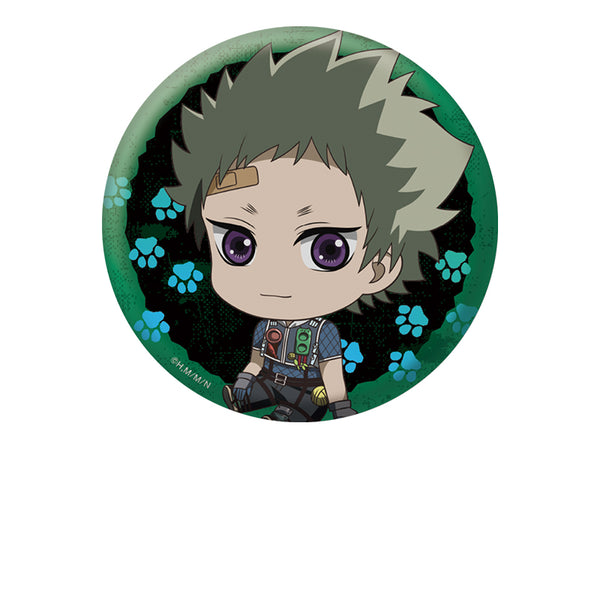 "Night of the Living Cat" Flat Girl Pin Badge: Arata
