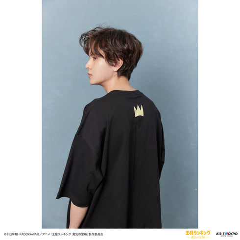 『王様ランキング 勇気の宝箱』キャラクターポケットTシャツ3(カゲとカゲの母親)