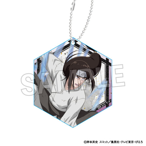 『NARUTO-ナルト- 疾風伝』闘志!!アクリルキーホルダー 日向ネジ