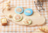 "Jujutsu Kaisen 0 × Sanrio Characters" Embroidered Pin Badges (Set of 2) 02. Satoru Gojo & Cinnamoroll