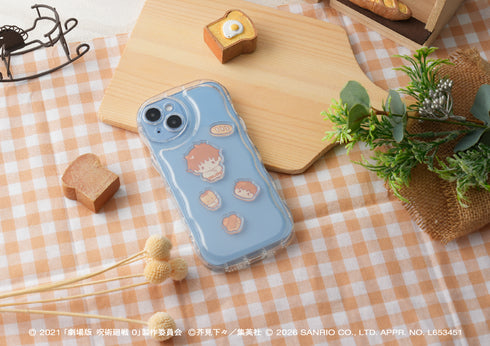 "Jujutsu Kaisen 0 × Sanrio Characters" Acrylic Flake 02: Satoru Gojo & Cinnamoroll