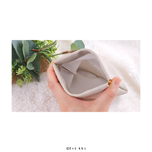 『COJI-COJI Flower Break Time』イージーオープンスリムポーチ Flower Break Time 02.コジコジ&次郎