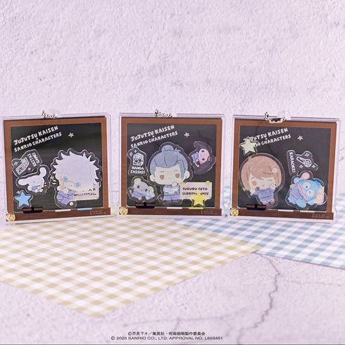 『呪術廻戦 懐玉・玉折×サンリオキャラクターズ』シャカシャカアクリルキーホルダー 07.伏黒甚爾・バッドばつ丸