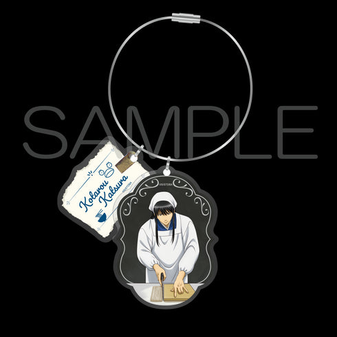 『銀魂』2連ワイヤーアクリルキーホルダー 俺のキッチンver. 桂小太郎