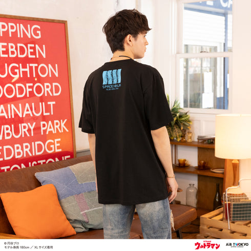 『ウルトラマンシリーズ』第1弾 アメコミイラストTシャツ 1(バルタン星人)ブラック