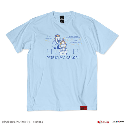 『東京リベンジャーズ』天竺編シーンイラストTシャツ3(マイキー&ドラケン)