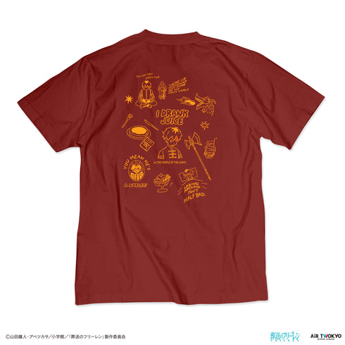 『葬送のフリーレン』第2弾 シーンイラストTシャツ 3(夜中にジュースも飲みました)