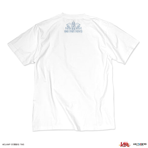 『魔法騎士レイアース』第2弾 デコラティブTシャツ 2(龍咲海&クレフ)ホワイト