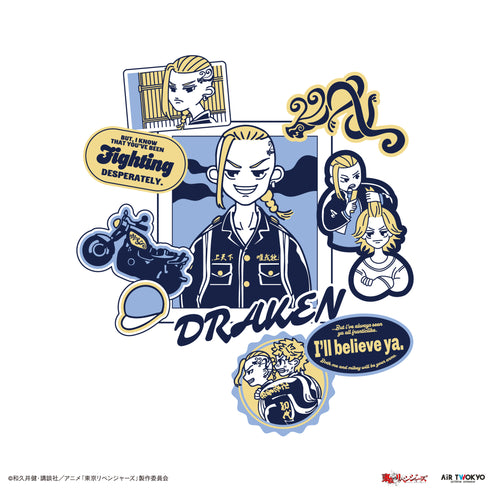 『東京リベンジャーズ』TVアニメ 第3弾 天竺編 チェキフォトTシャツ 3(ドラケン)