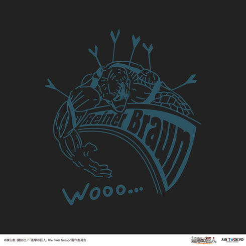 『進撃の巨人』The Final Season ウォールアート第2弾 Tシャツ(ライナー)