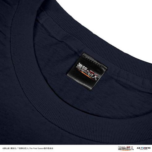 『進撃の巨人』TVアニメ 第11弾 シーンイラストTシャツ 3(エレン&ミカサ)