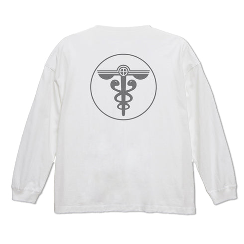 『劇場版 PSYCHO-PASS サイコパス PROVIDENCE』公安局 ビッグシルエットロングスリーブ Tシャツ WHITE