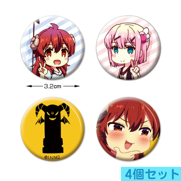 『まちカドまぞく 2丁目』まちカドまぞく2丁目 缶バッジ4個セット【202404再販】