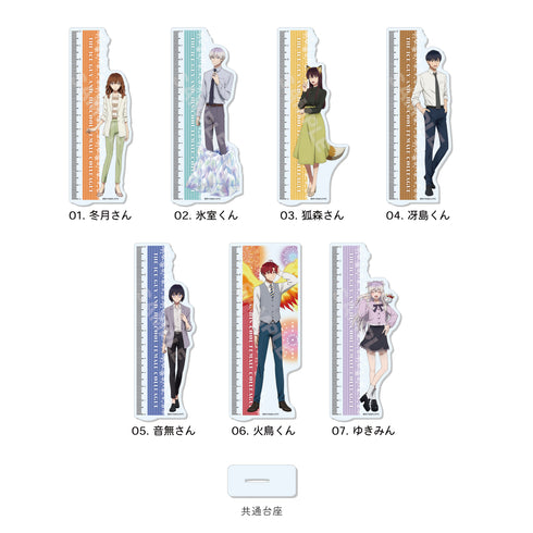 『氷属性男子とクールな同僚女子』3wayキャラメモボード 01 冬月さん