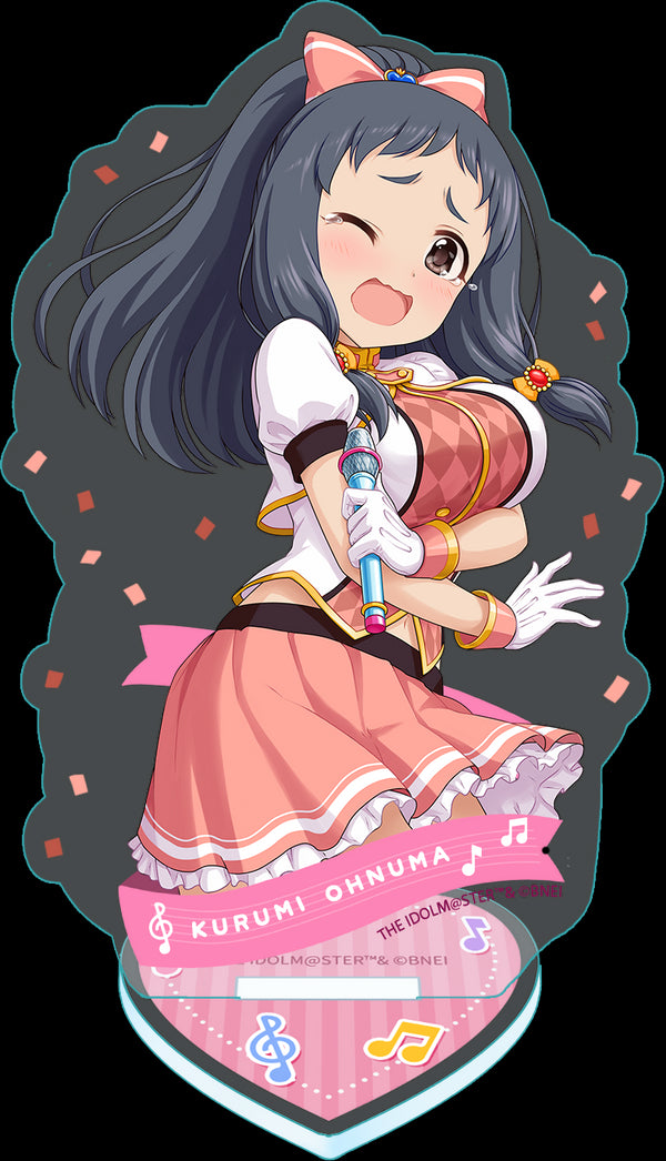『アイドルマスター シンデレラガールズ』アクリルスタンド 大沼くるみ マーチングバンド + Ver.