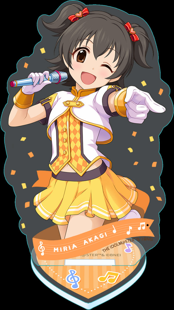 『アイドルマスター シンデレラガールズ』アクリルスタンド 赤城みりあ マーチングバンド + Ver.