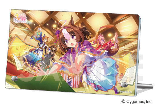 『ウマ娘プリティーダービー』アクリルプレート~ストーリーイベントセレクション~ Vol.2 4.瑞花繚乱!新春かるた合戦 第8話