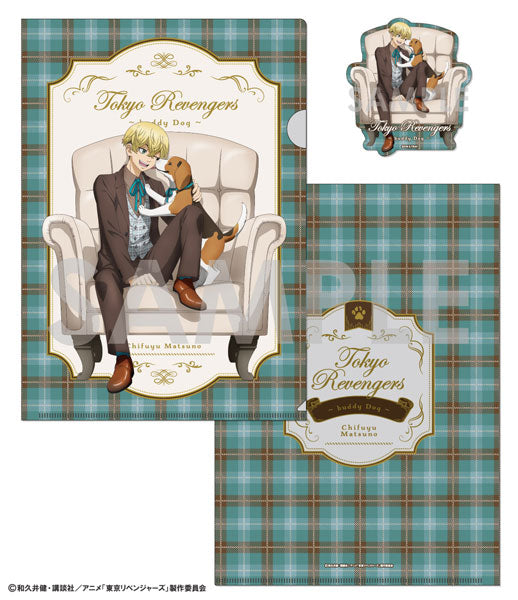 『東京リベンジャーズ』クリアファイル&ダイカットステッカーセット ~buddy Dog~ 4.松野千冬