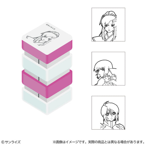 『機動戦士ガンダムSEED FREEDOM』ぴょっこりスタンプ ラクス&カガリ&ルナマリア