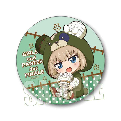 『ガールズ&パンツァー 最終章』ぎゅぎゅっと缶バッジ 着ぐるみver./カチューシャ