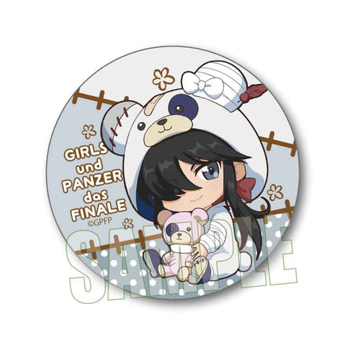 『ガールズ&パンツァー 最終章』ぎゅぎゅっと缶バッジ 着ぐるみver./お銀