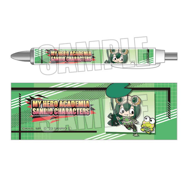 『僕のヒーローアカデミア×サンリオキャラクターズ2』ボールペン / 蛙吹梅雨・けろけろけろっぴ