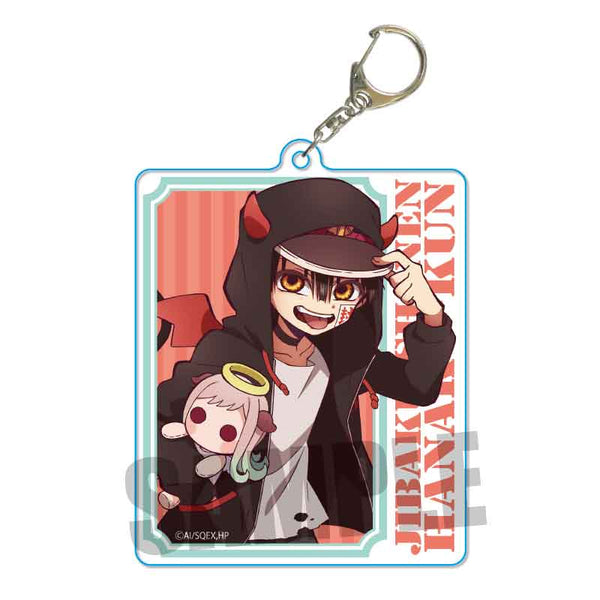 『地縛少年花子くん』ちょいデカアクリルキーホルダー  小悪魔パーカーver./花子くん(天使寧々ちゃんぬいぐるみ)【202502再販】