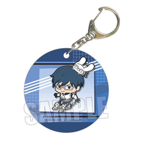 『僕のヒーローアカデミア×サンリオキャラクターズ2』やわらかクリアチャーム / 飯田天哉・シナモロール